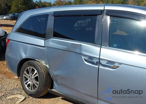 2011 Honda Odyssey Ex-L z USA, uszkodzony, nr VIN 5FNRL5H64BB060839